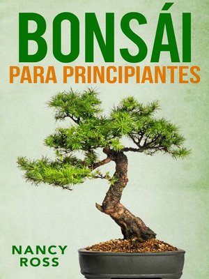 cover image of Bonsái para principiantes